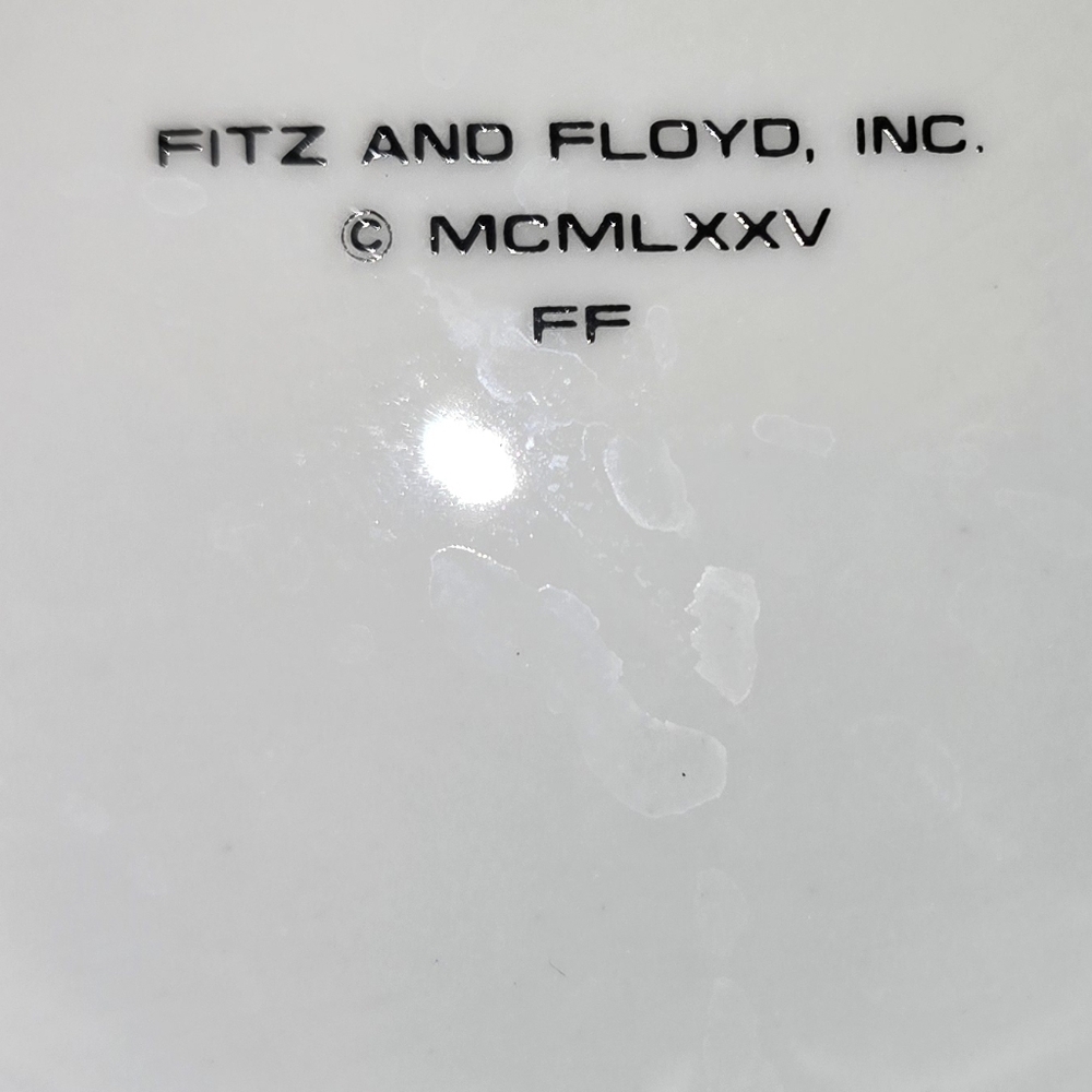 VTGE FITZ & FLOYD VEGGIE BOWL - Picture 3 of 5